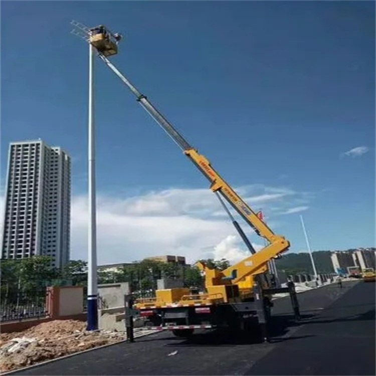 干驿镇维修路灯的曲臂升降车出租