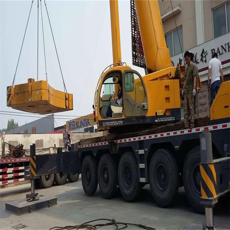 干驿镇当地吊车出租|机器吊装|75吨|工厂搬迁服务